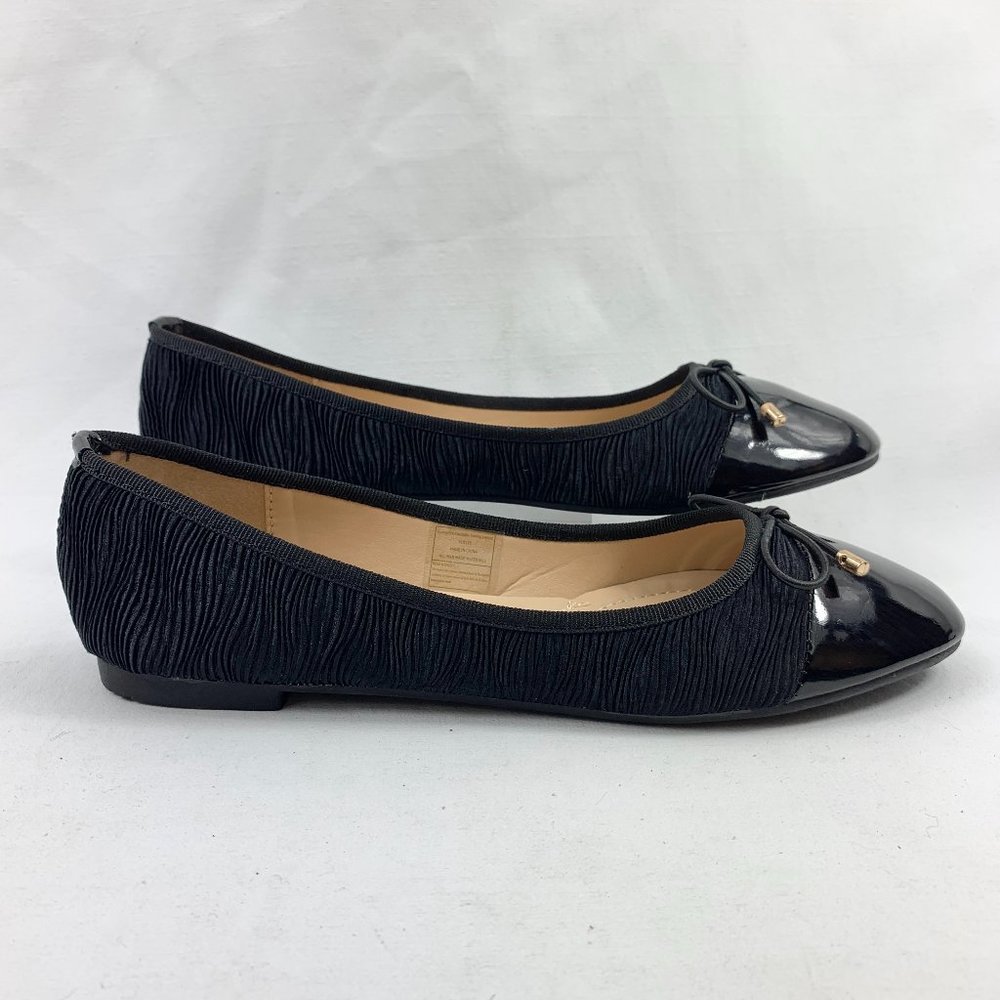 J. Mark Women's Wave Bow-Accent Cheery Flats